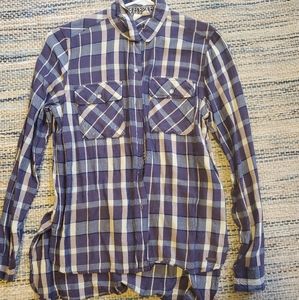 Roxy purple flannel